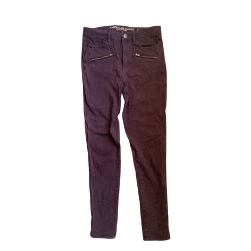 AEO hirise jegging size 12 long